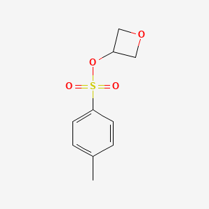 molecular formula C10H12O4S B1316767 Oxetan-3-yl 4-methylbenzenesulfonate CAS No. 26272-83-3
