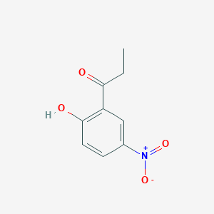 molecular formula C9H9NO4 B1316768 1-(2-Hydroxy-5-nitrophenyl)propan-1-one CAS No. 55805-95-3