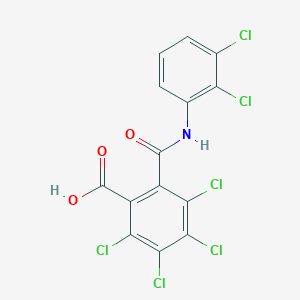 molecular formula C14H5Cl6NO3 B131677 Tecloftalam CAS No. 76280-91-6