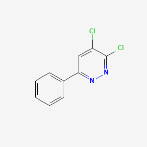 molecular formula C10H6Cl2N2 B1316775 3,4-Dichloro-6-phenylpyridazine CAS No. 64942-62-7