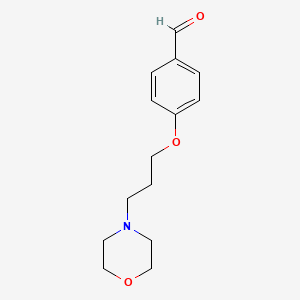 4-(3-Morpholin-4-YL-propoxy)-benzaldehyde