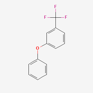 molecular formula C13H9F3O B1316809 1-Phenoxy-3-(trifluoromethyl)benzene CAS No. 330-58-5