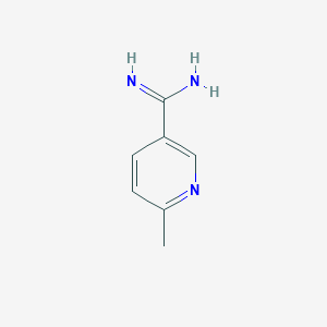 B1316810 6-Methylpyridine-3-carboxamidine CAS No. 201937-20-4