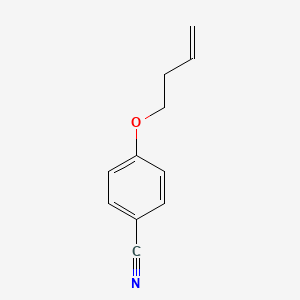 molecular formula C11H11NO B1316814 4-(3-Butenyloxy)benzonitrile CAS No. 115022-60-1