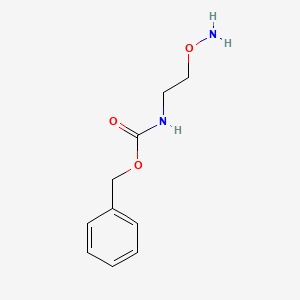 molecular formula C10H14N2O3 B1316818 Benzyl (2-(aminooxy)ethyl)carbamate CAS No. 226569-28-4