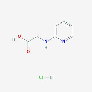 molecular formula C7H9ClN2O2 B1316824 2-(吡啶-2-基氨基)乙酸盐酸盐 CAS No. 112656-88-9