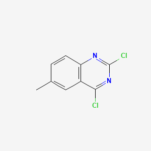 molecular formula C9H6Cl2N2 B1316831 2,4-Dichloro-6-methylquinazoline CAS No. 39576-82-4