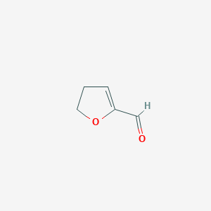 molecular formula C5H6O2 B1316832 4,5-Dihydrofuran-2-carbaldehyde CAS No. 63493-93-6