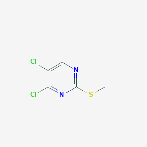 molecular formula C5H4Cl2N2S B1316840 4,5-Dichloro-2-(methylsulfanyl)pyrimidine CAS No. 99469-85-9