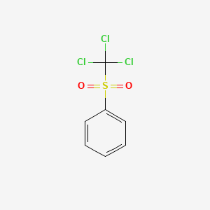 molecular formula C7H5Cl3O2S B1316841 [(Trichloromethyl)sulfonyl]benzene 