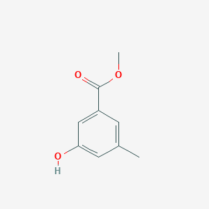 molecular formula C9H10O3 B1316851 Methyl 3-hydroxy-5-methylbenzoate CAS No. 2615-71-6