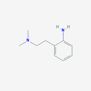 molecular formula C10H16N2 B1316900 2-(2-(Dimethylamino)ethyl)aniline CAS No. 3478-92-0