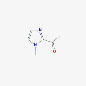 molecular formula C6H8N2O B1316916 1-(1-Methyl-1H-imidazol-2-YL)ethanone CAS No. 85692-37-1