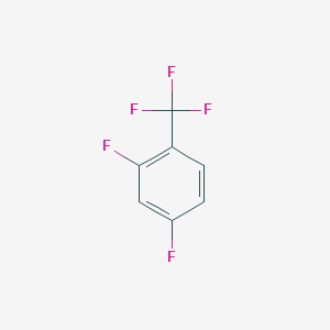 molecular formula C7H3F5 B1316921 2,4-Difluorobenzotrifluoride CAS No. 64248-61-9