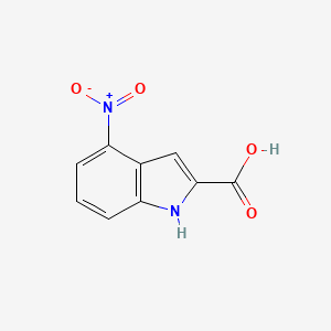 molecular formula C9H6N2O4 B1316922 4-Nitro-1H-indole-2-carboxylic acid CAS No. 16732-60-8