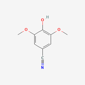 molecular formula C9H9NO3 B1316929 4-Hydroxy-3,5-dimethoxybenzonitrile CAS No. 72684-95-8