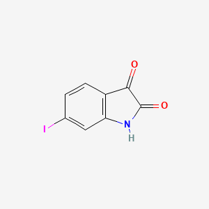 molecular formula C8H4INO2 B1316932 6-iodo-1H-indole-2,3-dione CAS No. 20780-77-2