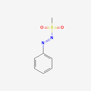 molecular formula C7H8N2O2S B1316934 1-(Methylsulfonyl)-2-phenyldiazene CAS No. 23265-32-9