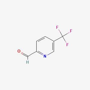 molecular formula C7H4F3NO B1316943 5-(Trifluoromethyl)picolinaldehyde CAS No. 31224-82-5