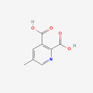 molecular formula C8H7NO4 B1316946 5-Methylpyridine-2,3-dicarboxylic acid CAS No. 53636-65-0