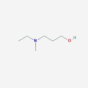 molecular formula C6H15NO B1316955 3-[Ethyl(methyl)amino]propan-1-ol CAS No. 49642-03-7
