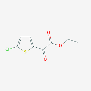 molecular formula C8H7ClO3S B1316967 Ethyl 5-chlorothiophene-2-glyoxylate CAS No. 34036-28-7
