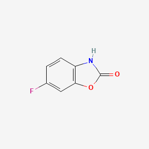 molecular formula C7H4FNO2 B1316969 6-Fluoro-1,3-benzoxazol-2(3H)-one CAS No. 2923-94-6