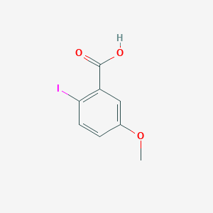 molecular formula C8H7IO3 B1316975 2-Iodo-5-methoxybenzoic acid CAS No. 54413-93-3