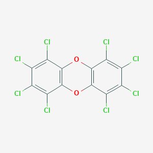 molecular formula C12Cl8O2 B131699 OCTACHLORODIBENZO-p-DIOXIN CAS No. 3268-87-9
