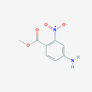 molecular formula C8H8N2O4 B1316990 4-氨基-2-硝基苯甲酸甲酯 CAS No. 84228-45-5