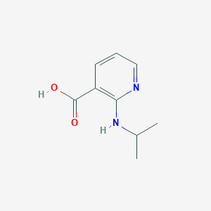 molecular formula C9H12N2O2 B1316994 2-(Isopropylamino)nicotinic acid CAS No. 885275-12-7