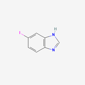 molecular formula C7H5IN2 B1316998 6-碘-1H-苯并[d]咪唑 CAS No. 78597-27-0