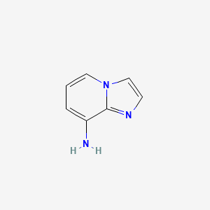 molecular formula C7H7N3 B1317003 咪唑并[1,2-a]吡啶-8-胺 CAS No. 73221-18-8