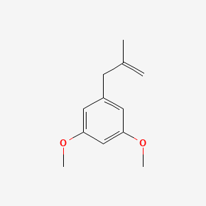 molecular formula C12H16O2 B1317009 3-(3,5-Dimethoxyphenyl)-2-methyl-1-propene CAS No. 204846-44-6