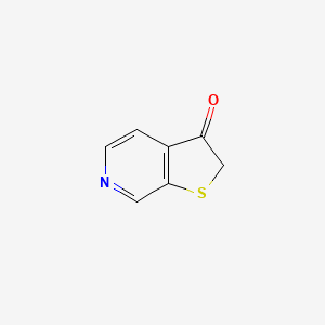 molecular formula C7H5NOS B13170105 Thieno[2,3-c]pyridin-3(2H)-one 