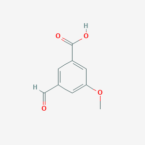 molecular formula C9H8O4 B1317024 3-Formyl-5-methoxybenzoic acid CAS No. 367519-88-8