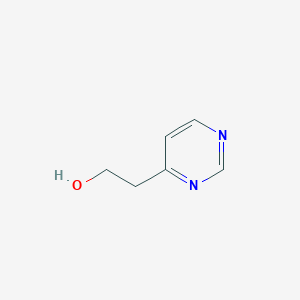 molecular formula C6H8N2O B1317027 2-(Pyrimidin-4-yl)ethanol CAS No. 68121-32-4