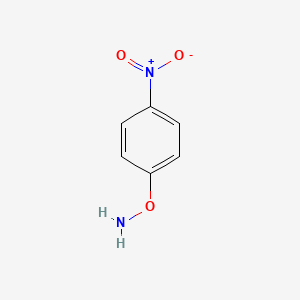 molecular formula C6H6N2O3 B1317035 O-(4-Nitrophenyl)hydroxylamine CAS No. 33543-55-4