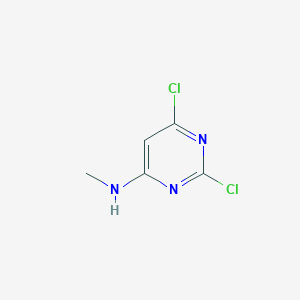 molecular formula C5H5Cl2N3 B1317038 2,6-dichloro-N-methylpyrimidin-4-amine CAS No. 32998-03-1