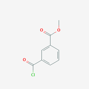 molecular formula C9H7ClO3 B1317040 Methyl 3-(Chlorocarbonyl)benzoate CAS No. 3441-03-0