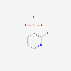 molecular formula C5H3F2NO2S B13170408 2-Fluoropyridine-3-sulfonyl fluoride 