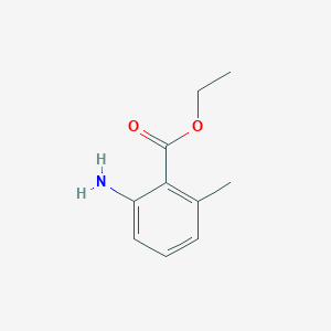 molecular formula C10H13NO2 B1317044 2-氨基-6-甲基苯甲酸乙酯 CAS No. 90259-52-2