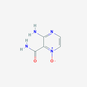 3-Amino-2-carbamoylpyrazine 1-oxide