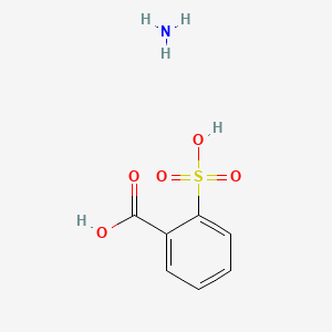 molecular formula C7H9NO5S B1317057 Ammonium o-sulfobenzoic acid CAS No. 6939-89-5