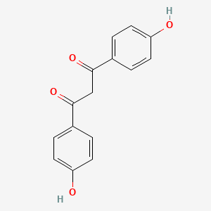 molecular formula C15H12O4 B13170710 1,3-Bis(4-hydroxyphenyl)propane-1,3-dione 