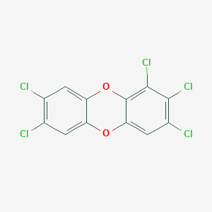 molecular formula C12H3Cl5O2 B131709 1,2,3,7,8-Pentachlorodibenzo-P-dioxin CAS No. 40321-76-4