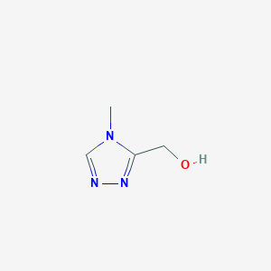 molecular formula C4H7N3O B1317090 (4-甲基-4H-1,2,4-三唑-3-基)甲醇 CAS No. 59660-30-9