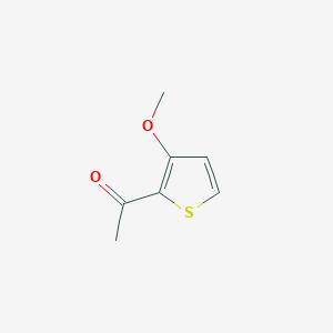 molecular formula C7H8O2S B1317094 1-(3-Methoxythiophen-2-yl)ethanone CAS No. 51514-36-4