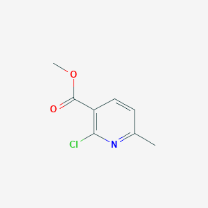 molecular formula C8H8ClNO2 B1317110 2-氯-6-甲基烟酸甲酯 CAS No. 53277-47-7