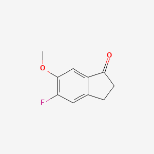 5-Fluoro-6-methoxy-2,3-dihydro-1H-inden-1-one